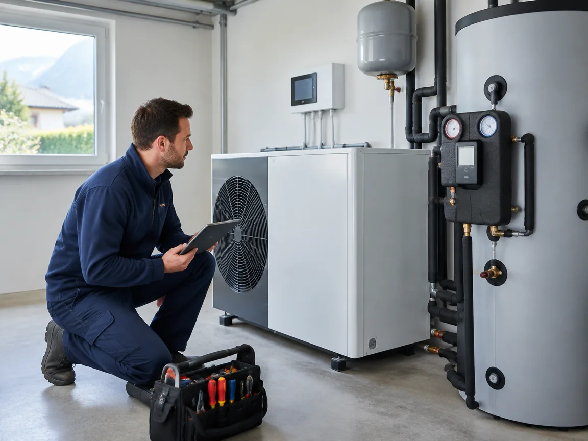 Heizungsservice und Wärmepumpe